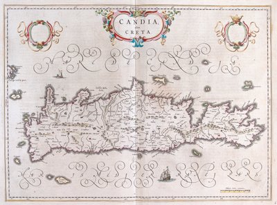 Øen Kreta, © af Artist Unknown