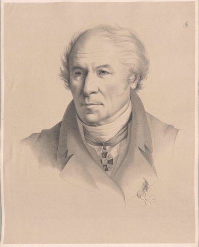 Ivan Petrowitsch Martoss af Artist Unknown