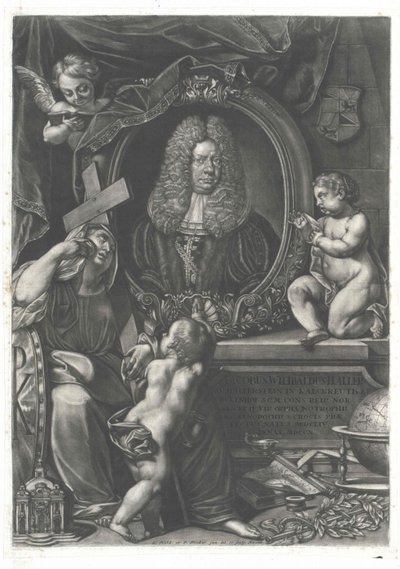 Jacob Wilibald Haller von Hallerstein af Artist Unknown