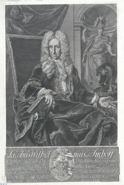 Jakob Wilhelm Imhof af Artist Unknown