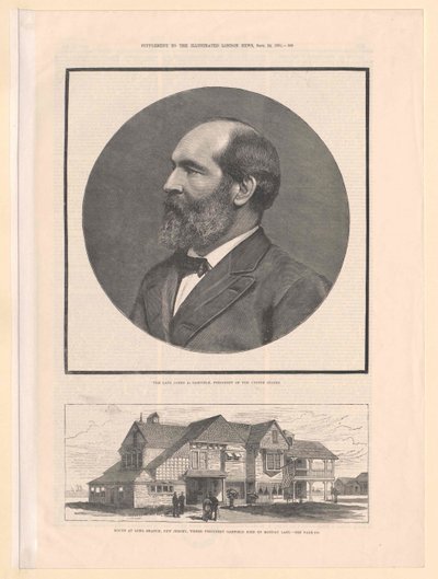 James Abram Garfield af Artist Unknown