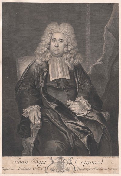 Jean Baptiste Coignard af Artist Unknown