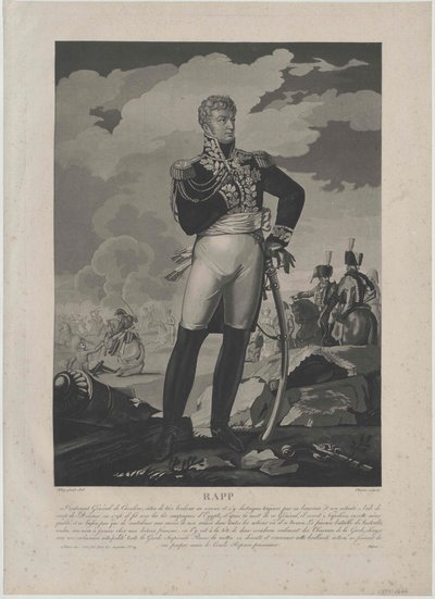 Jean Comte Rapp af Artist Unknown
