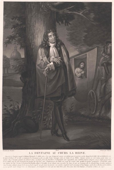 Jean de La Fontaine af Artist Unknown