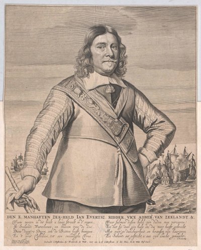 Johan Evertsen af Artist Unknown