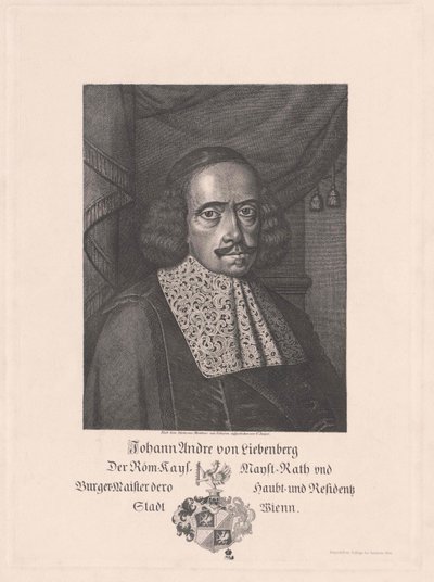 Johann Andreas von Liebenberg (tryk) af Artist Unknown