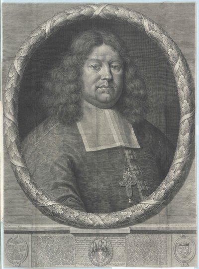 Johann Christoph Adelmann af Adelmannsfelden af Artist Unknown
