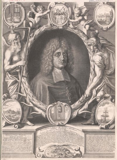 Johann Eucharius Baron Schenk von Castell (tryk) af Artist Unknown