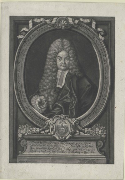 Johann Georg Michel af Artist Unknown