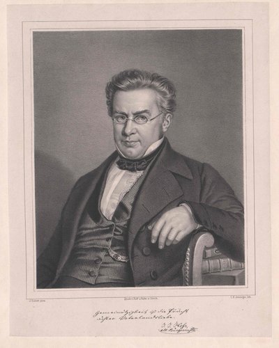 Johann Jakob Hess af Artist Unknown