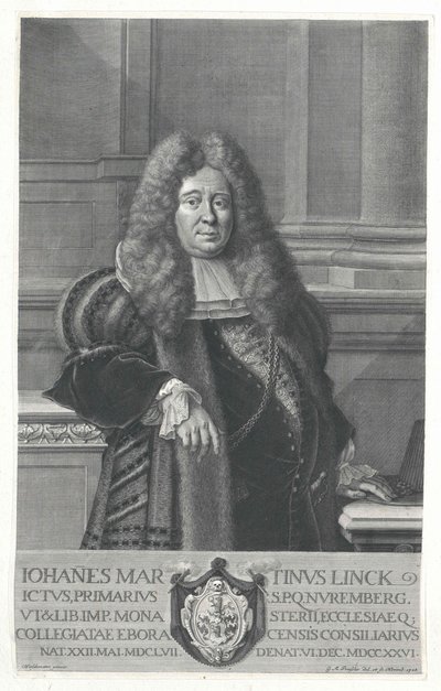 John Martin Linck af Artist Unknown