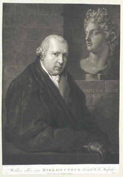 Johann Melchior adelig von Birkenstock af Artist Unknown
