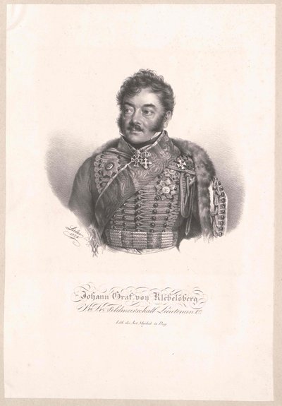 Johann Nepomuk greve af Klebelsberg af Artist Unknown