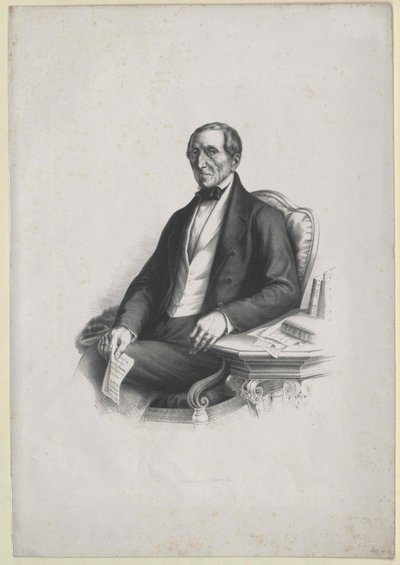 Johann Nepomuk Kanka af Artist Unknown