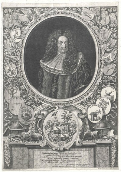 Johann Paul Paumgartner af Holenstein og Lonnerstadt af Artist Unknown
