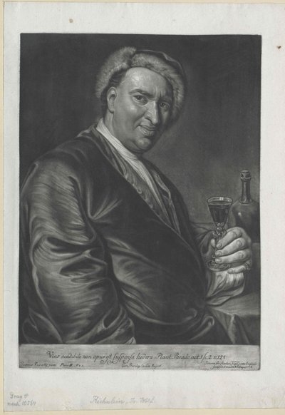 Johann Wolfgang Kiehnlein af Artist Unknown