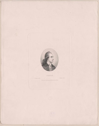Johann Wolfgang von Goethe af Artist Unknown