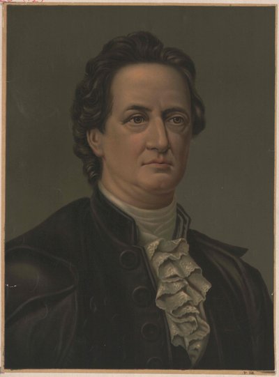 Johann Wolfgang von Goethe af Artist Unknown