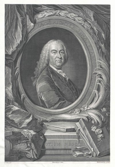 Johann Zachary Richter af Artist Unknown