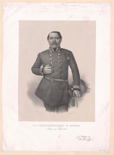 Johann ridder Matzner fra Heilwerth af Artist Unknown