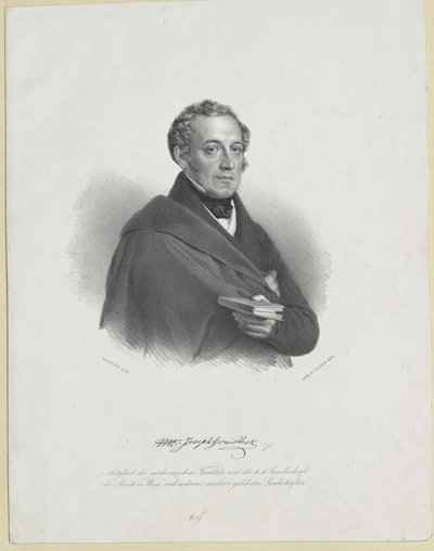 Joseph Gorischek (print) af Artist Unknown