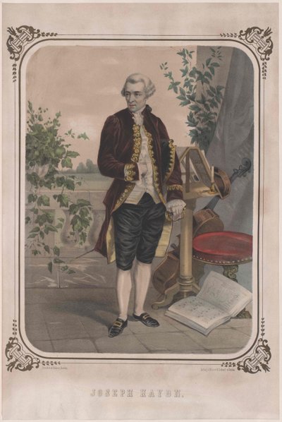 Joseph Haydn af Artist Unknown