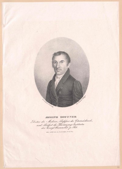 Joseph Hoffner af Artist Unknown