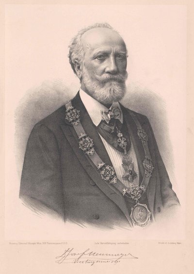 Joseph Neumayer (print) af Artist Unknown