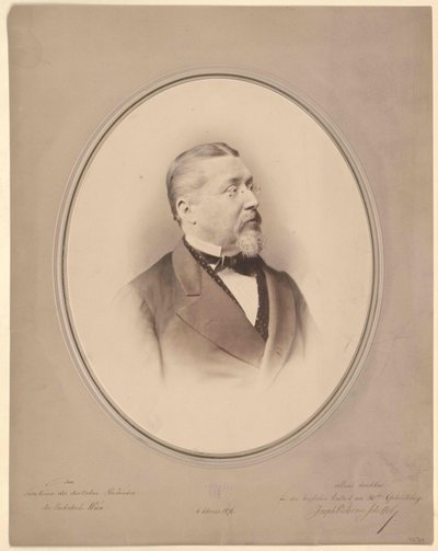 Joseph Viktor von Scheffel (print) af Artist Unknown