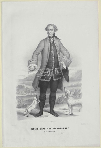 Joseph Graf Wurmbrand af Artist Unknown