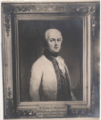 Karl Joseph greve von (1763-1824) Spangen von Uyternesse af Artist Unknown