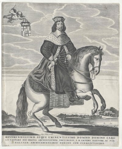 Karl Kaspar von der Leyen af Artist Unknown