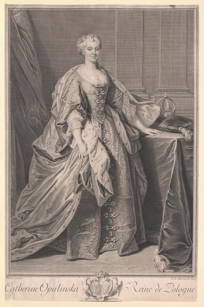Katharina Opalinska af Artist Unknown