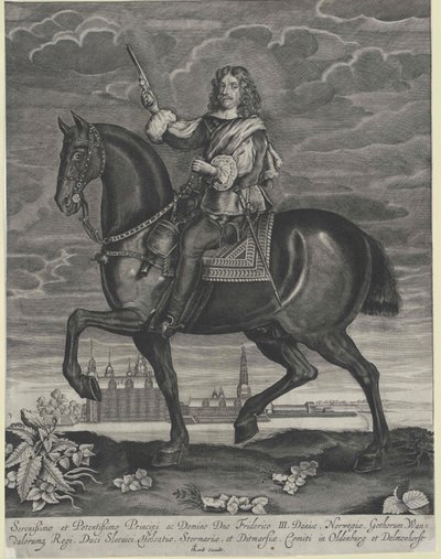 Konge af Danmark Frederik III af Artist Unknown