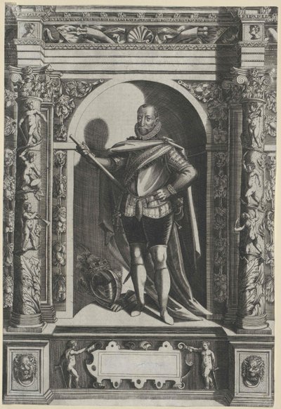 Konge af Danmark Frederik II af Artist Unknown