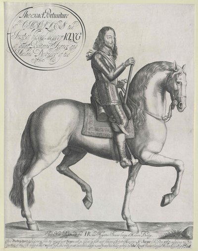 Kongen af England Charles I af Artist Unknown
