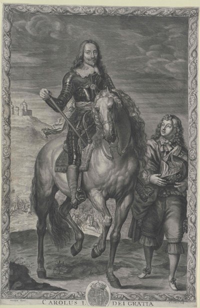 Kongen af England Charles I af Artist Unknown