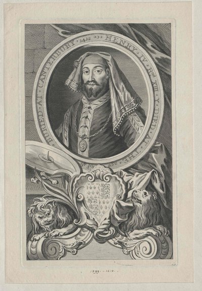 Kongen af England, Henrik IV af Artist Unknown