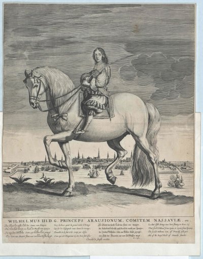 Kongen af England Wilhelm III af Artist Unknown
