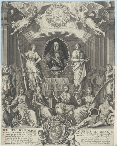 Kong af England William III af Artist Unknown