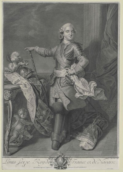 Kong af Frankrig Louis XVI af Artist Unknown