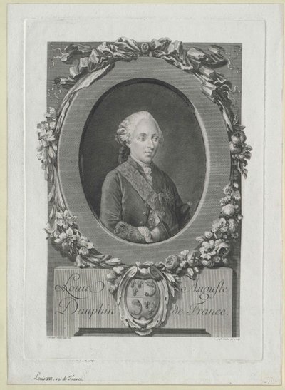 Kong af Frankrig Louis XVI af Artist Unknown