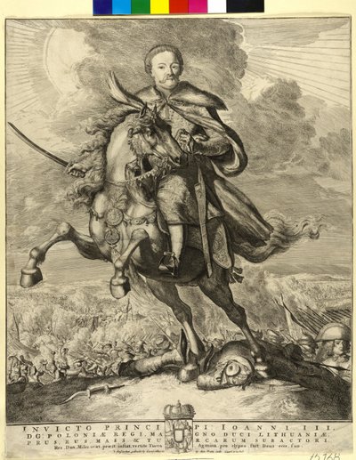 Konge af Polen Johann III Sobieski af Artist Unknown