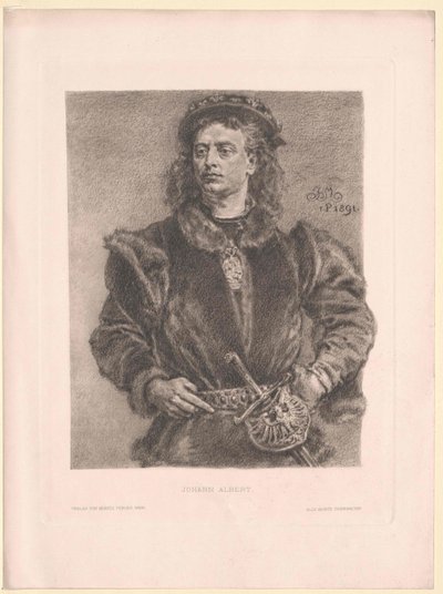 Konge af Polen Johann I Albrecht af Artist Unknown
