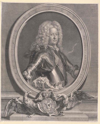 Konge af Polen Stanislaus I af Artist Unknown