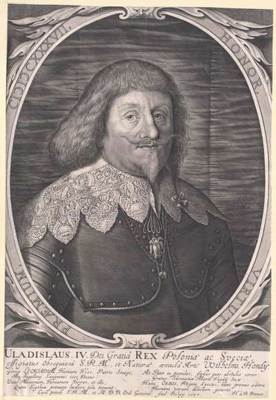 Konge af Polen Vladislav IV Sigismund af Artist Unknown