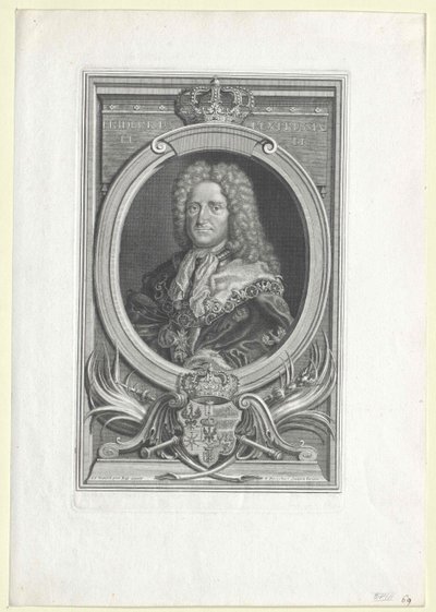 Kongen af Preussen, Frederik I af Artist Unknown