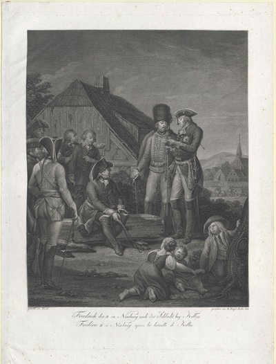 Kongen af Preussen Frederik II af Artist Unknown