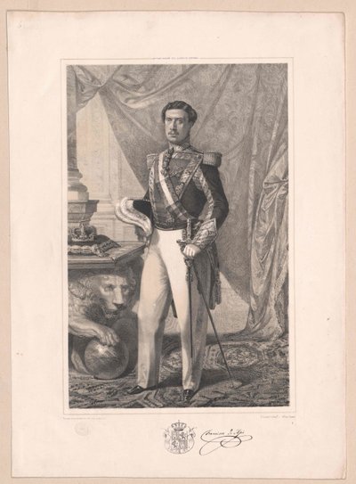 Kongen af Spanien Franz af Artist Unknown