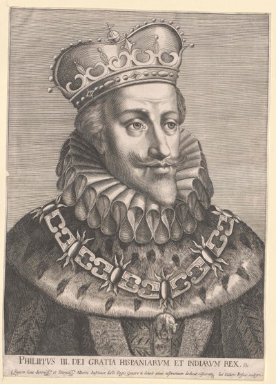 Konge af Spanien Philipp III af Artist Unknown